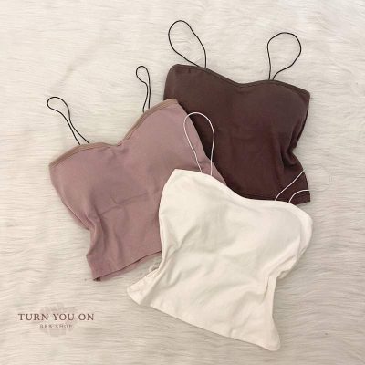 棉質細肩帶Bra Top