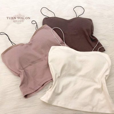 棉質細肩帶Bra Top
