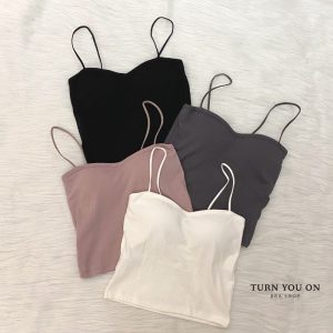 純棉附胸墊Bra Top