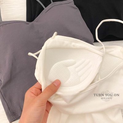 純棉附胸墊Bra Top