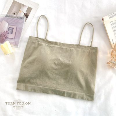 森林色系平口Bra Top